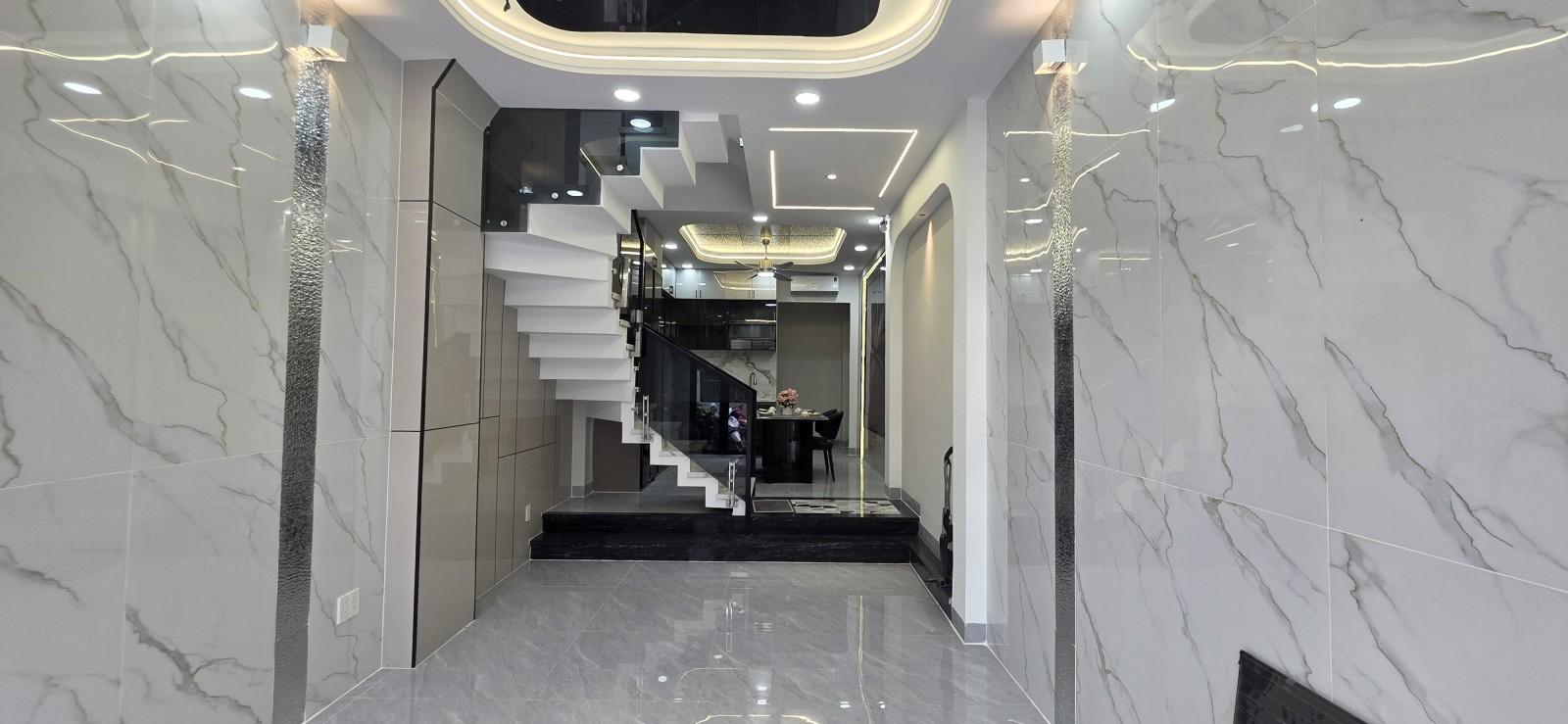 Bán nhà Nguyễn Hữu Cảnh, Phường Thạnh Mỹ Tây – 45m², 4 tầng, 14.5 tỷ - ảnh 1